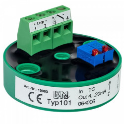 Przetwornik temperatury wy: Typ K we: 4 → 20 mA, pętla prądowa