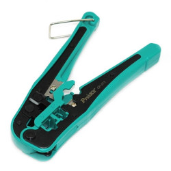 Zaciskarka wtyków RJ-11, RJ12, RJ-22, RJ-45, 4P/6P/8P CP-373