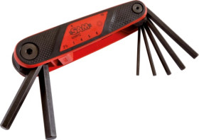 Zestaw kluczy sześciokątnych, 7 szt., SAM