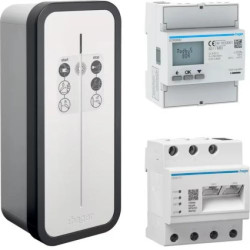 Zestaw Stacja ładowania + kontroler zarządznia energią witty solar 22kW/RFID+EMC+PV3P XEV1K22T2SEMC