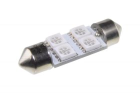 LED FT10X36B 4SMD5050 12V NIEBIESKA