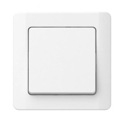 Łącznik podtynkowy krzyżowy, Silva, biały / 46127