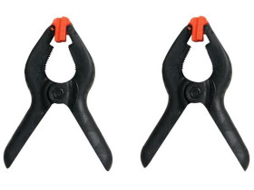 PVC glue clamp set - 11cm - 2 pieces