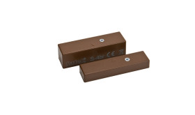 S-4 BR Czujka magnetyczna nawierzchniowa ze stykiem sabotażowym, brązowa