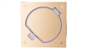 Simon Connect Wkład Puszki Pusty 1Xk45 Z Pokrywą Mosiądz Kse0/23/71