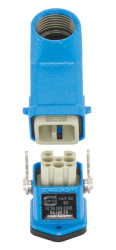 Harting 10360080008 Zestaw złączy męskich Łączna ilość styków: 8 1 szt.