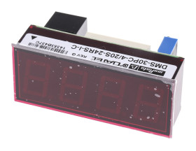 Cyfrowy miernik panelowy wielofunkcyjny prądu Murata 53,8 x 22,3 mm LED