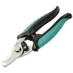 Nożyce ze stali nierdzewnej 165mm do cięcia kabli i rur PCV do średnicy 10mm SR-332