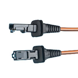 Kabel światłowodowy długość: 0.3mm Z zakończeniem średnica: 1.8mm Wielomodowy