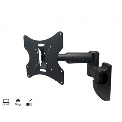 Uchwyt ścienny do telewizora TV, monitora 23-42 cali 30kg uniwersalny ramię czarny VESA MC-503A B