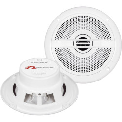 Renegade RXM62W Marine speaker 200W Pair White Waterproof Durable