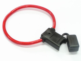 Oprawa bezpiecznika samochodowego MIDI 5mm AWG10 5.3mm²