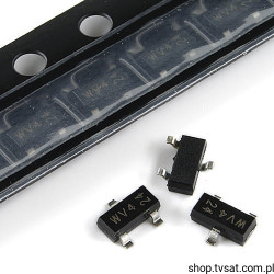 BAT54 Diode 30V 0.2A Schottky Dual SMD-SOT23 NXP