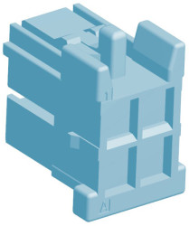 Obudowa złącza 4-pinowe 2-rzędowe raster: 3.3mm TE Connectivity Męski Montaż na kablu Grace Inertia Złącze Grace