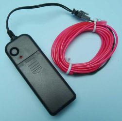 NEON ELAST.PINK 3mb 2,3mm 2xAA+STER.