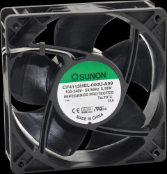 CF4113LBL-000U-ABD Fan, 115/230VAC EC, 120x120x38mm
