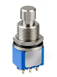 Nasadka przełącznika Zatrzaskowy DPDT średnica wycięcia 6.5mm Przewlekany APEM