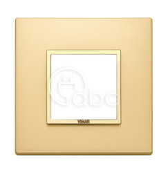 Ramka ozdobna Eikon Evo, 2M, Total Satin Gold, 21642.G10