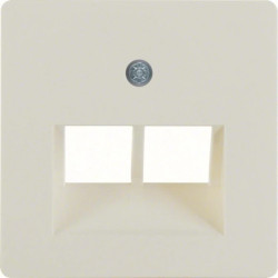 Płytka centralna do gniazda przyłączeniowego UAE/E-DAT Design/Telekom ISDN kremowy 146902