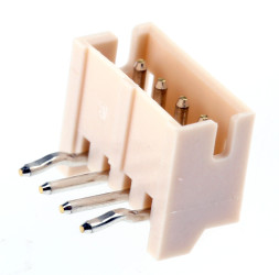 Wtyk PCB 4-pinowe raster: 1.5mm -rzędowe JST Przewlekany 1.0A 50.0 V.