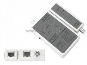 Tester kabli sieci RJ45 i sieci telefonicznych