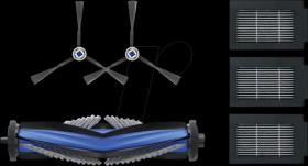 DKT060203 Spare parts set for Deebot, 6 pieces