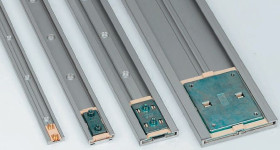 Szyna prowadnika liniowego, N, Aluminium anodowane, szer. 80mm, dł. 1000mm