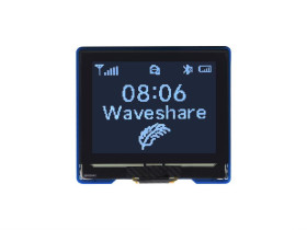 Waveshare 1.32inch OLED Display Module, 128×96 Resolution, 16 Gray Scale, SPI / I2C Communication