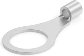 Uninsulated ring cable lug, 1.25-2.0 mm², AWG 16, 9.53 mm, metal, 34126