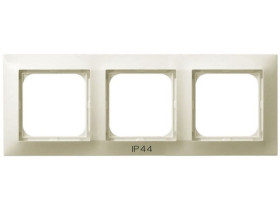 IMPRESJA STANDARD Ramka 3 potrójna do wyłączników IP44 ecru RH-3Y/27 OSPEL