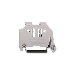 WAGO 249-116 Screwless End Bracket Grey 6mm (W)