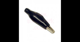 crocodile clip miniature black (423-807) - RS Components