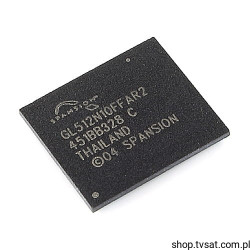 S29GL512N10FFAR20 512MB Flash Memory BGA64 SMD-BGA64 SPANSION