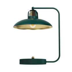Lampka biurkowa FELIX GREEN/GOLD 1xE27 MLP7711 Milagro