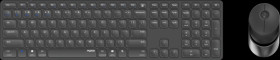 12088 Keyboard/mouse combination, Bluetooth/wireless, dark grey, Germa