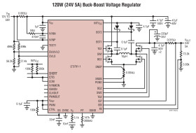 60V 4-Switch Synchronous Buck-Boost Controller