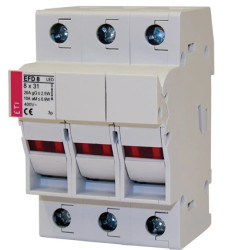 Rozłącznik bezpiecznikowy 3P 20A 8x32mm EFD 8 002520004