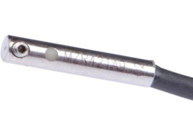 Czujnik magnetyczny cylinder 3,75mm rowek zaokrąglony fi3,6mm dł: 20mm 10-30V DC PNP NO kabel 5m MZR421A9