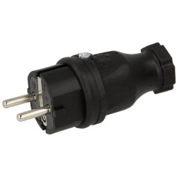 0522-S wtyczka elektryczna przedłużacza z uziemieniem 2P+PE