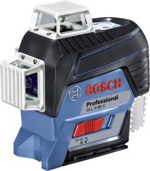 Laser liniowy Bosch Professional GLL 3-80 C 0601063R00 Maksymalny zasięg: 120 m