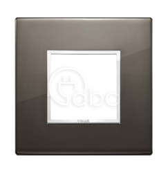 Ramka ozdobna Eikon Evo, 2M, Black Sapphire, 21642.06