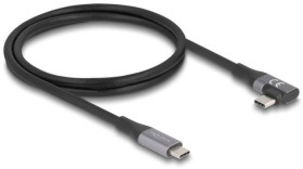 Delock USB-C Kabel Złącze męskie USB-C®, Złącze męskie USB-C® 1.00 m czarny 81131