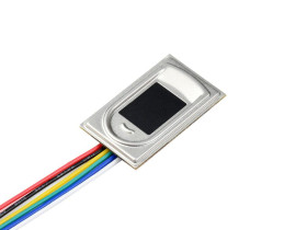 Waveshare Rectangle-shaped All-in-One Capacitive Fingerprint Sensor (E), Cortex Processor, UART
