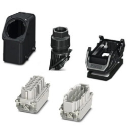 Zestaw łączników wtykowych HC-EVO-B16PT-BWD-HH-M25-PLRBK 1407712