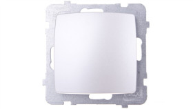 Karo Łącznik Pojedynczy Srebrny Perłowy Łp-1S/M/43