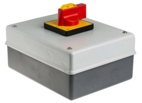 Przełącznik izolacyjny bez bezpiecznika 4-biegunowy 100 A 55 kW 3-fazowy IP54