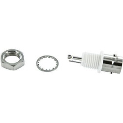 Złącze koncentryczne Montaż na panelu Żeński 75Ω typ złącza Złącze BNC 0 to 2GHz Lutowane