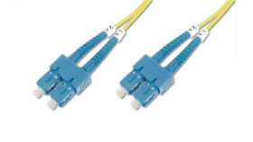 Patch Cord Światłowodowy Sc/Sc Duplex Sm 9/125 Os2 3M Ls0h Żółty Dk-2922-03