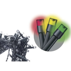 Lampki choinkowe XMAS classic TIMER 3,6W 80LED 8m IP44 multikolor D4AM02