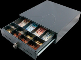 AC-3330BL-ACT Cash drawer, AC3330, anthracite